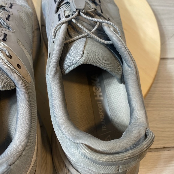 Hoka Transport GTX Men’s Size US 11.5 D Waterproof Gore- Tex Gray Sneakers - Picture 8 of 10